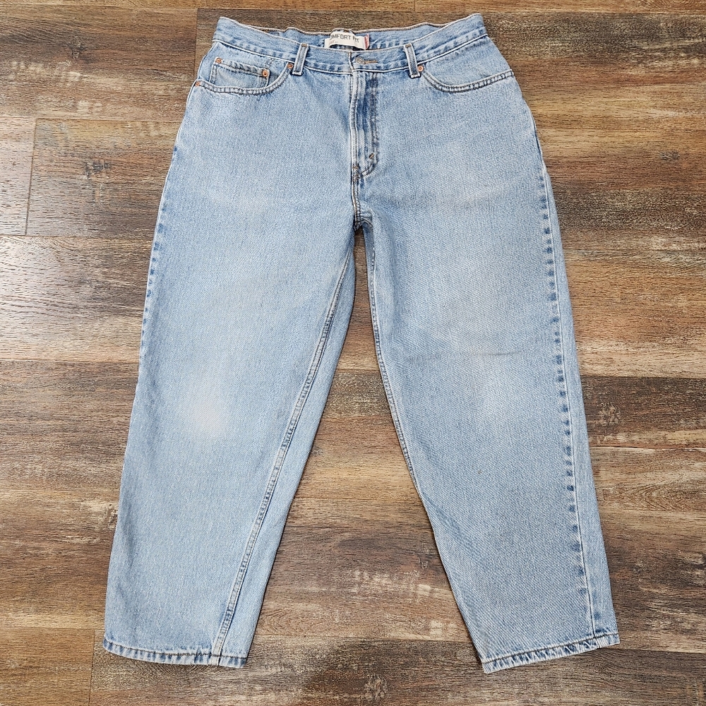 Levi's Sky Blue Relaxed Fit Jeans
